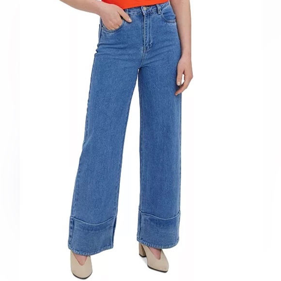 Vero Moda Denim - VERO MODA Kathy High Waist Wide Leg Jeans